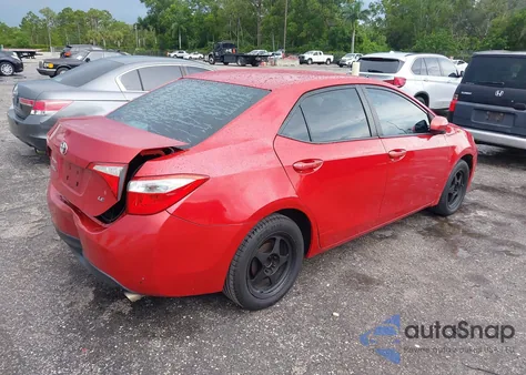 2014 Toyota Corolla Le from USA, damaged, VIN 2T1BURHE9EC063158